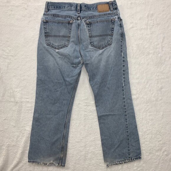 Urban Pipeline Jeans Mens 32x30 Battered Damaged Broken In Denim Jeans *READ* No - Picture 5 of 7